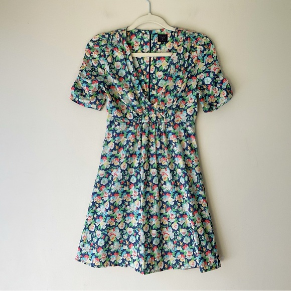 Kate Moss TopShop Iconic Pansy Print Vintage Tea Dress UK Size 8/Euro Size 36 - Picture 4 of 12